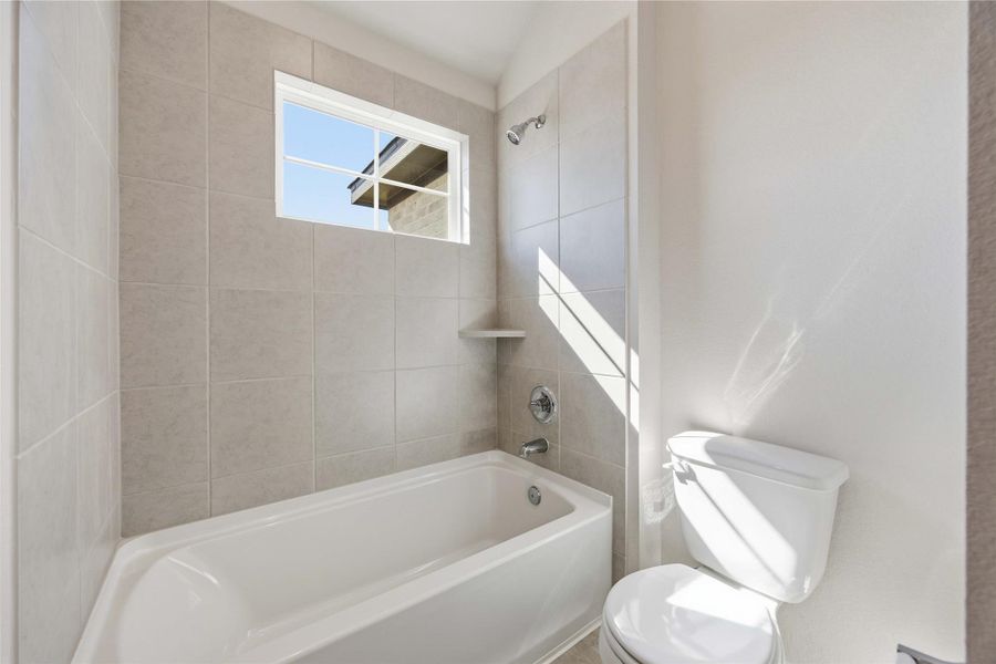 Furnished interior view inside a new home in Tejas Village, Beasley (Image 9).