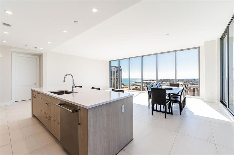 Furnished interior view inside a new home in , St. Petersburg (Image 7).