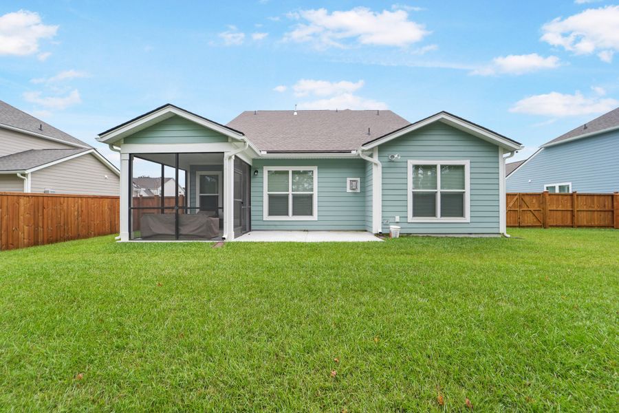 Front exterior of a new home in , Johns Island, SC, highlighting curb appeal (Image 22). Front exterior of a new home in , Johns Island, SC, highlighting curb appeal (Image 22).