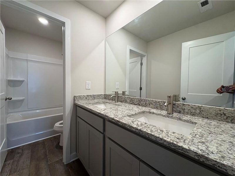 Furnished interior view inside a new home in Southern Hills, McDonough (Image 11).