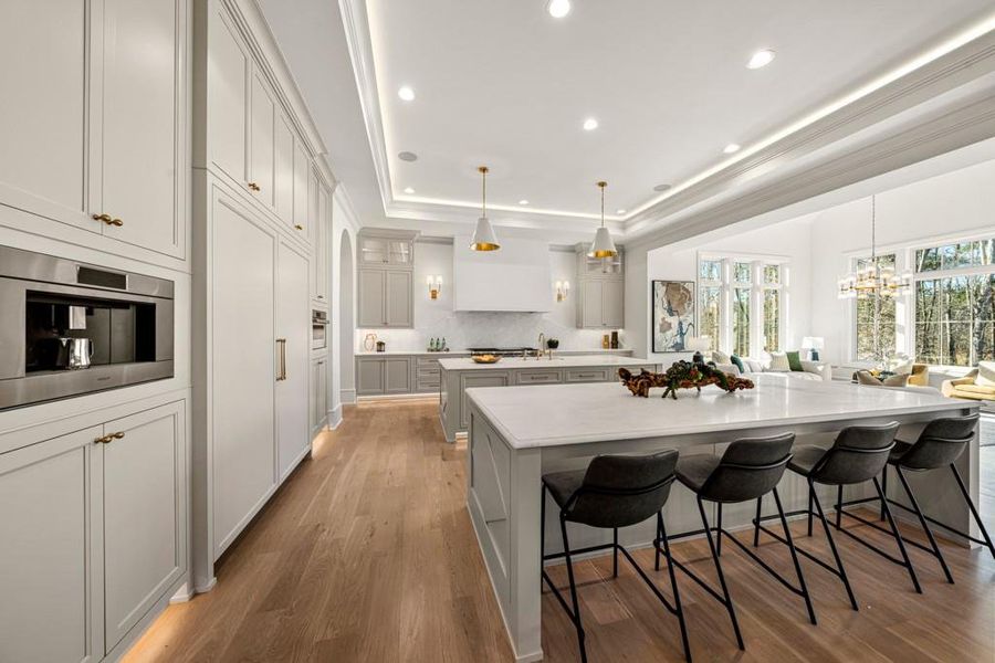 Furnished interior view inside a new home in , Milton (Image 19).