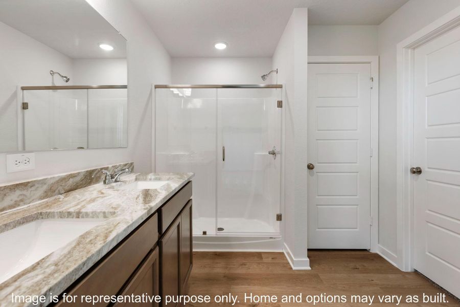 Furnished interior view inside a new home in , Huntsville (Image 5).