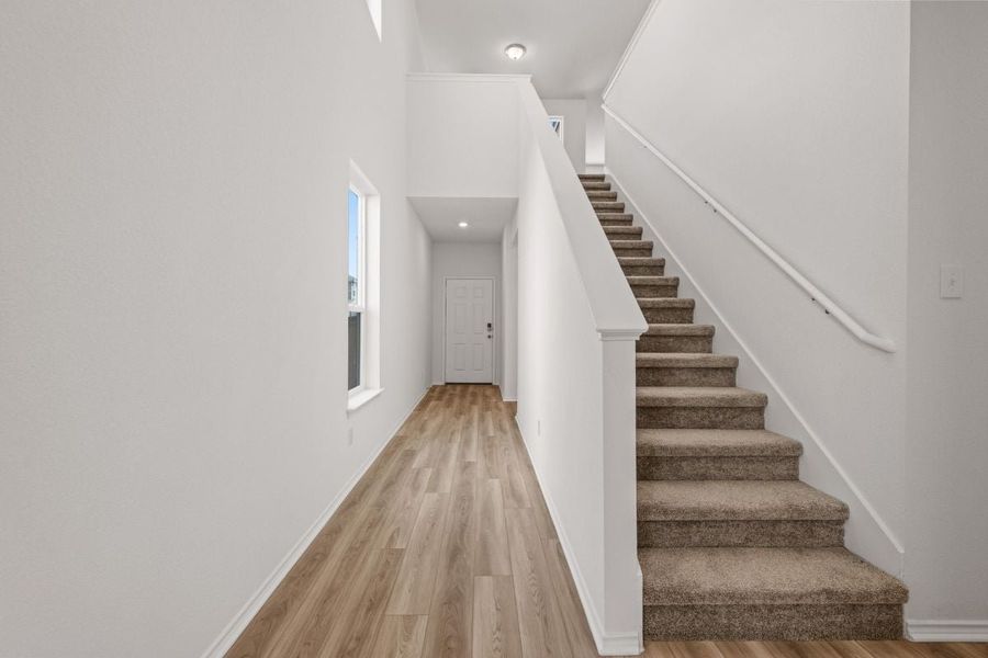 Spacious, unfurnished interior of a new home in Sonterra - Cool Water, Jarrell (Image 14). Spacious, unfurnished interior of a new home in Sonterra - Cool Water, Jarrell (Image 14).