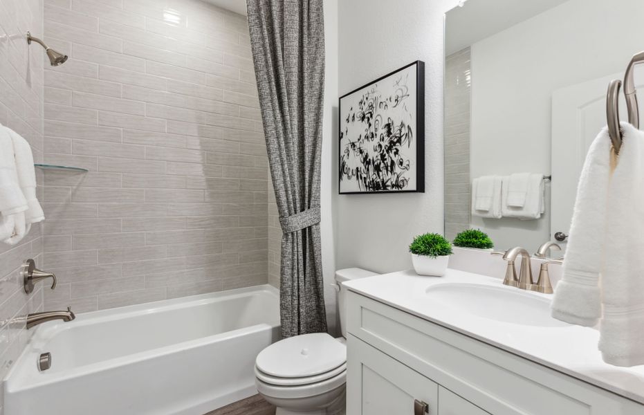 Representative furnished interior of a home built from the Prosperity by Del Webb in Del Webb Sugar Land at Ryehill, Rosenberg (Image 11). Representative furnished interior of a home built from the Prosperity by Del Webb in Del Webb Sugar Land at Ryehill, Rosenberg (Image 11).