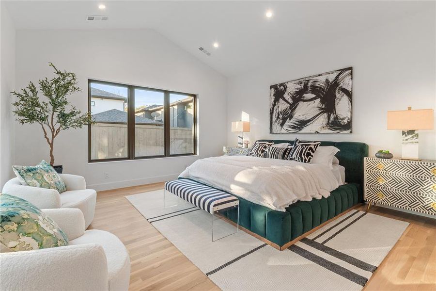 Furnished interior view inside a new home in , Dallas (Image 6).