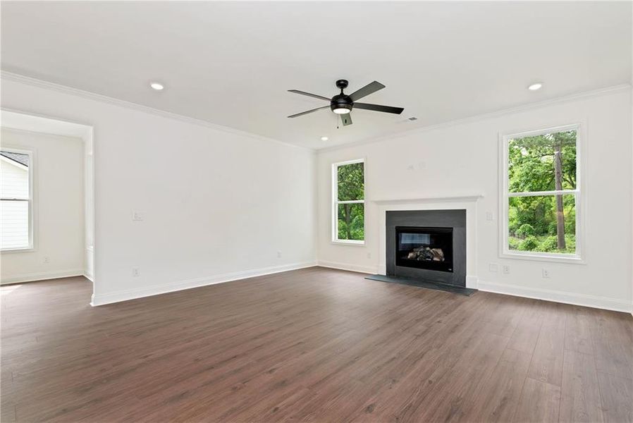 Spacious, unfurnished interior of a new home in , Commerce (Image 49).
