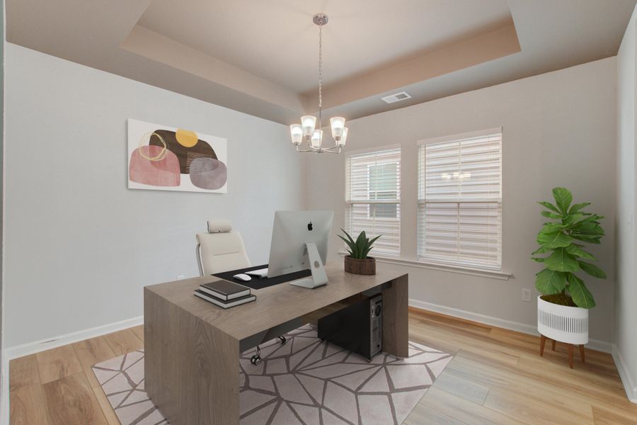 Furnished interior view inside a new home in , Moncks Corner (Image 12).
