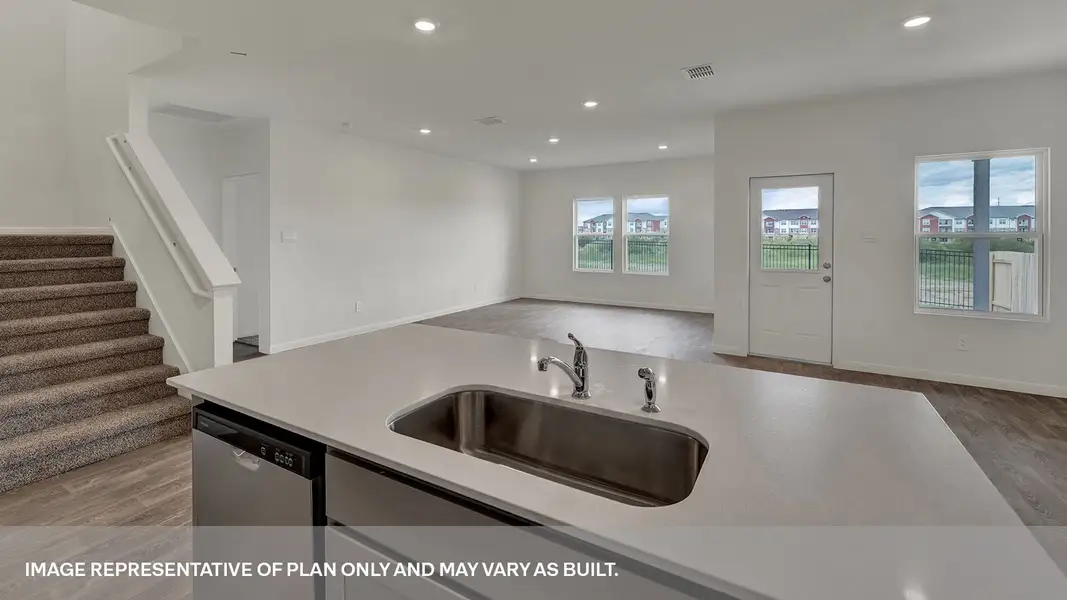 Furnished interior view inside a new home in Trace, San Marcos (Image 10). Furnished interior view inside a new home in Trace, San Marcos (Image 10).