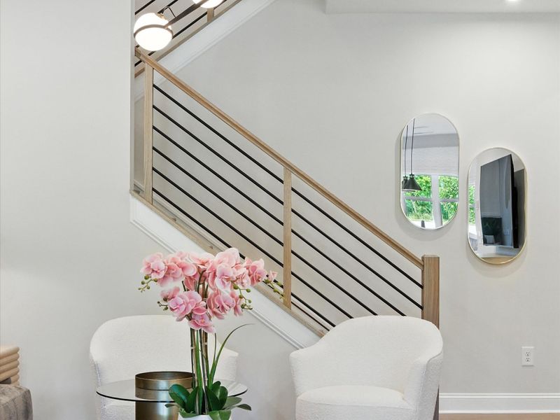 Furnished interior view inside a new home in Southbridge, Fort Mill (Image 23).
