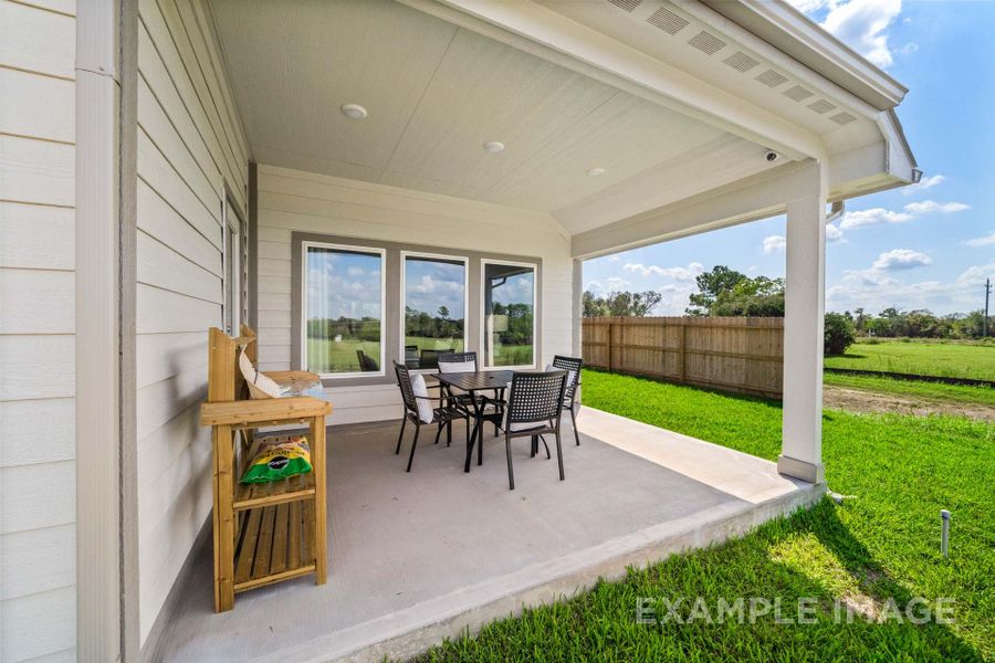 Representative exterior details of a home built from the The Acadia by Davidson Homes LLC in Windmill Estates, Magnolia (Image 3).