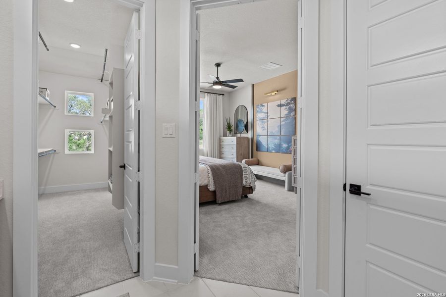 Furnished interior view inside a new home in Prominence, San Antonio (Image 14).