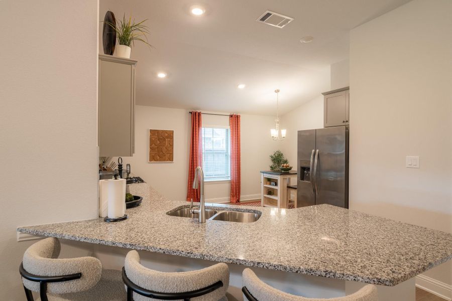 Furnished interior view inside a new home in Cypress Green, Hockley (Image 10).