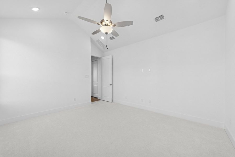 Representative unfurnished interior of a home built from the Adonia by Landon Homes in Fields - East Village, Frisco (Image 20). Representative unfurnished interior of a home built from the Adonia by Landon Homes in Fields - East Village, Frisco (Image 20).