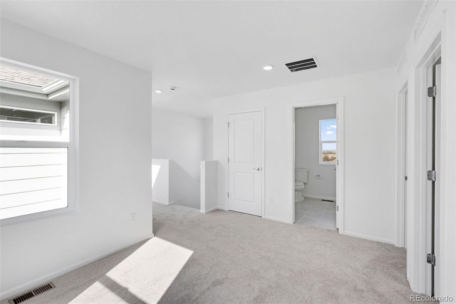 Spacious, unfurnished interior of a new home in The Casitas Collection at Windler, Aurora (Image 29). Spacious, unfurnished interior of a new home in The Casitas Collection at Windler, Aurora (Image 29).