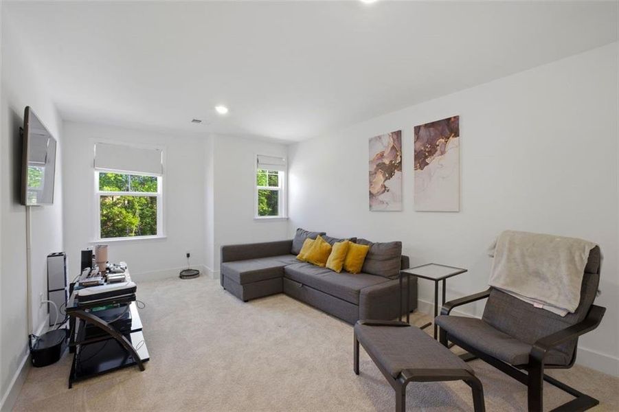 Furnished interior view inside a new home in , Dallas (Image 42).