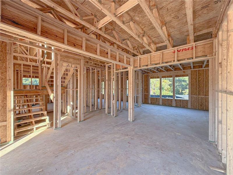 In-progress construction of a new home in Ashbury Commons, Powder Springs, GA (Image 27).