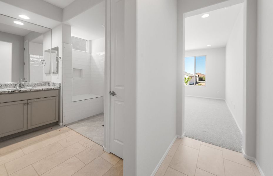 Furnished interior view inside a new home in Sun City Festival, Buckeye (Image 7).