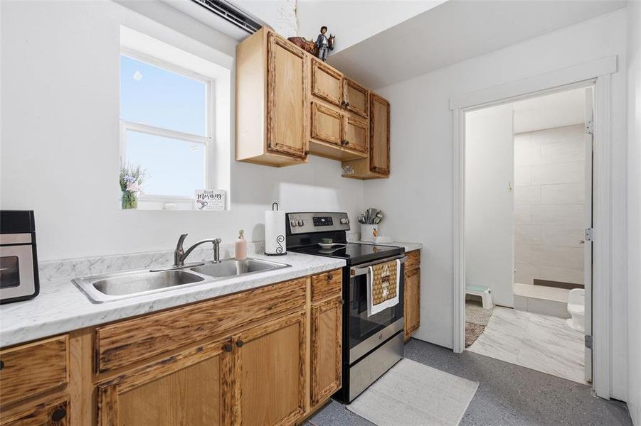 Furnished interior view inside a new home in , Leroy (Image 8).