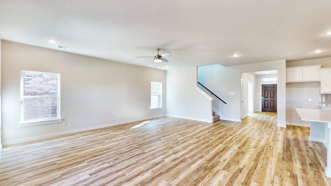 A large empty room.