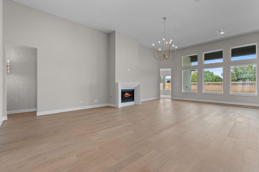 Huge great room for the largest of parties or holiday gatherings