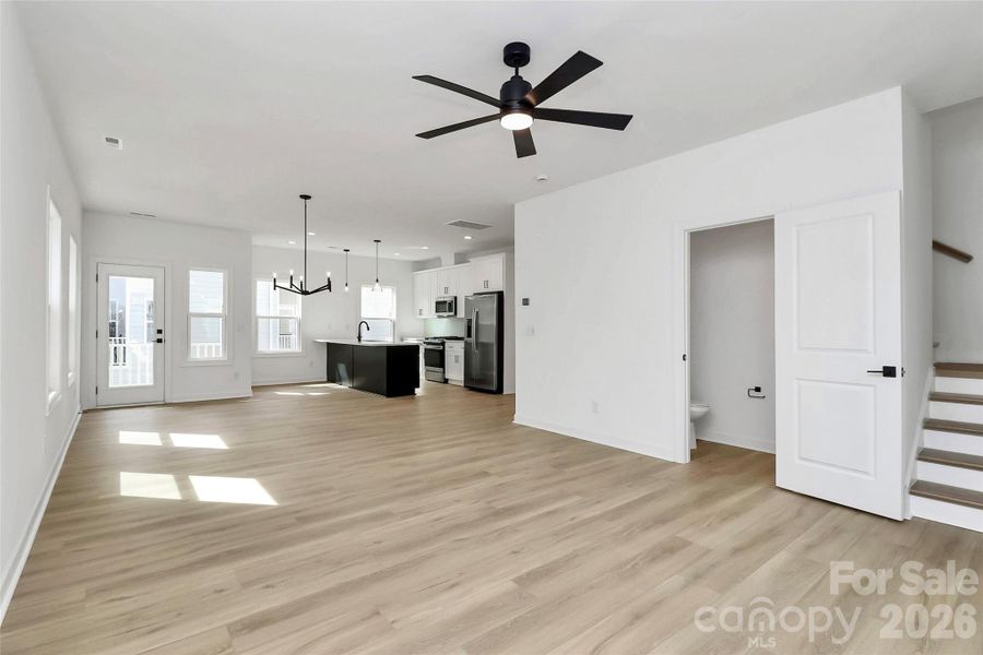 Spacious, unfurnished interior of a new home in , Charlotte (Image 29).