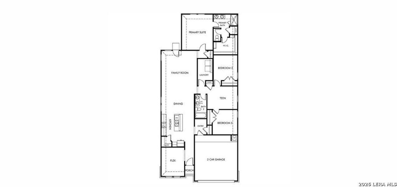 2D floor plan layout of this home in Comanche Ridge, San Antonio, TX (Image 2). 2D floor plan layout of this home in Comanche Ridge, San Antonio, TX (Image 2).