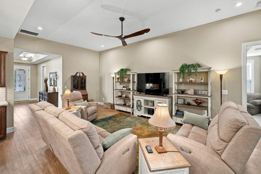 Furnished interior view inside a new home in , Hoschton (Image 9).