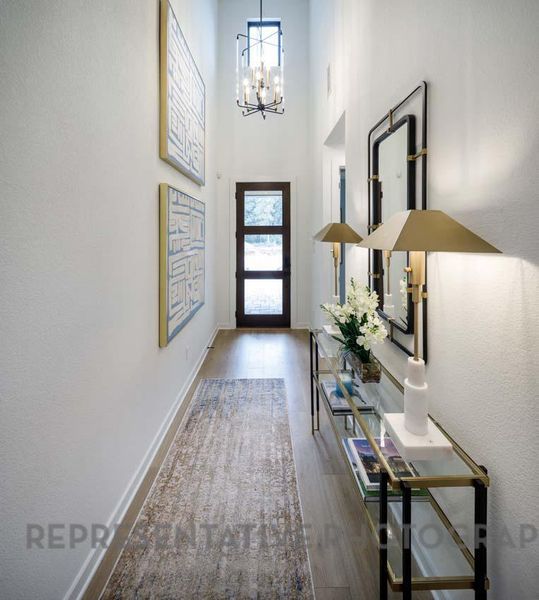 Furnished interior view inside a new home in Easton Park, Austin (Image 15). Furnished interior view inside a new home in Easton Park, Austin (Image 15).