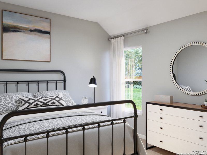 Furnished interior view inside a new home in Swenson Heights, Seguin (Image 15).