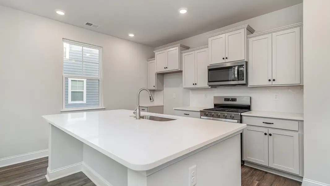 Furnished interior view inside a new home in The Preserve at Shaftesbury Glen, Conway (Image 4).