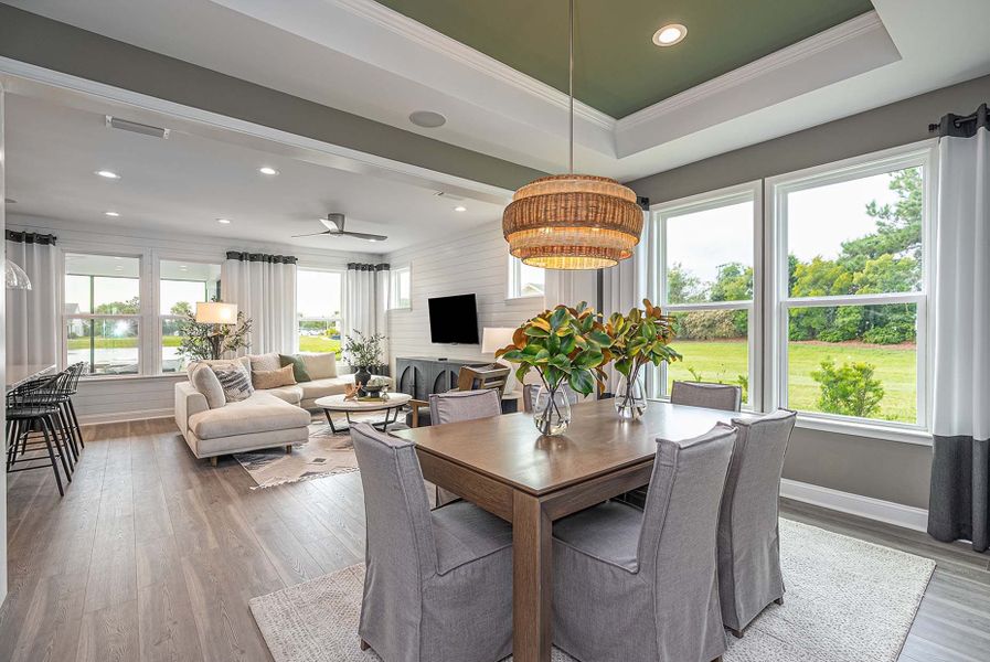 Furnished interior view inside a new home in Sun City Hilton Head, Bluffton (Image 5).