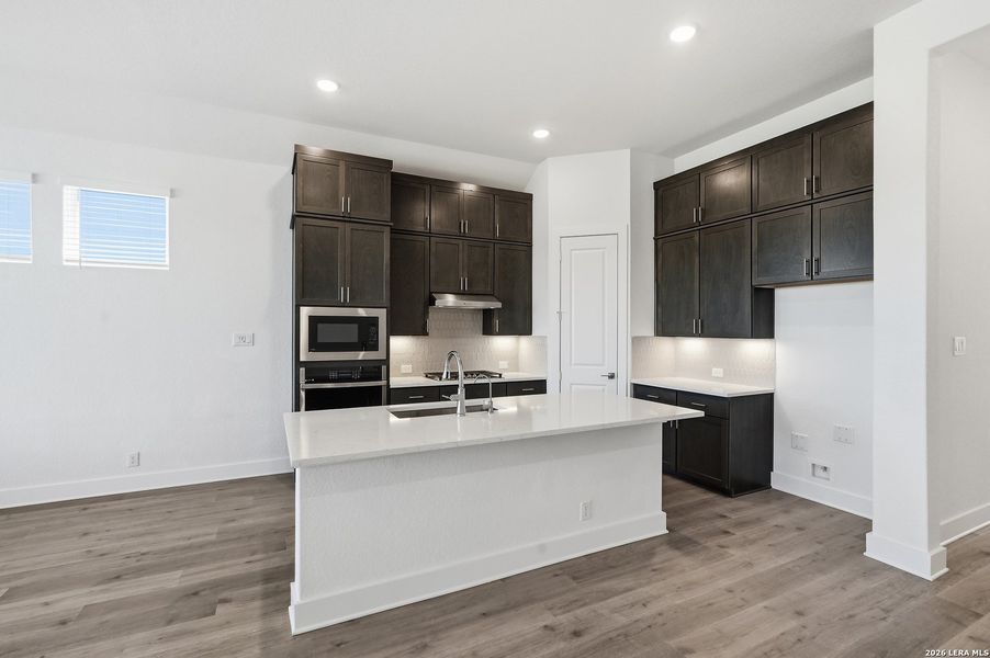 Furnished interior view inside a new home in Prominence, San Antonio (Image 9).