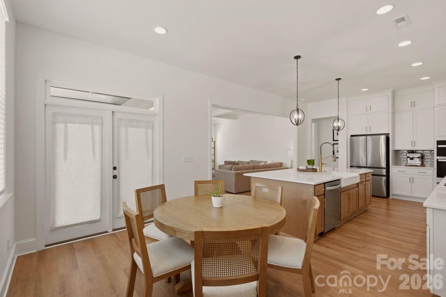 Furnished interior view inside a new home in , Mooresville (Image 26).