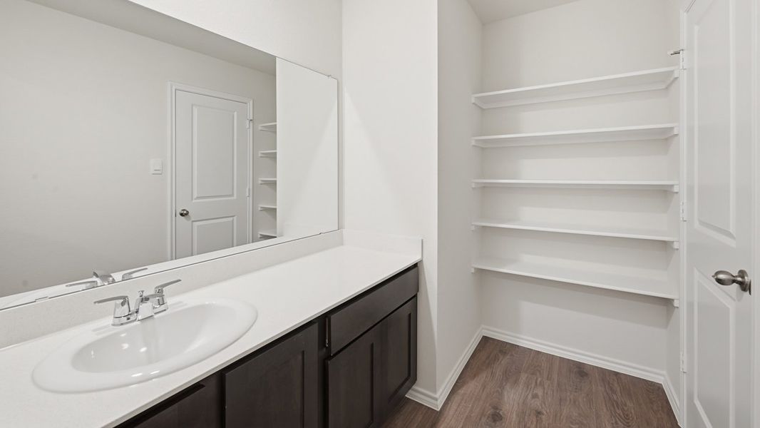Representative furnished interior of a home built from the Celeste by D.R. Horton in Arbor Trails South, Princeton (Image 7).