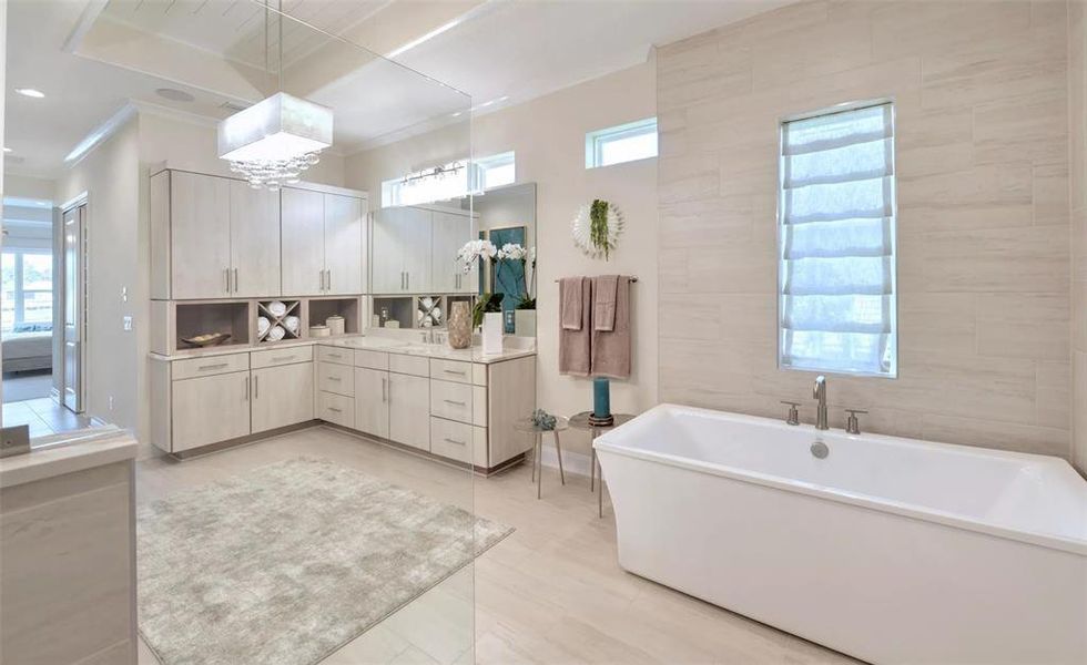 Furnished interior view inside a new home in , Fernandina Beach (Image 3). Furnished interior view inside a new home in , Fernandina Beach (Image 3).