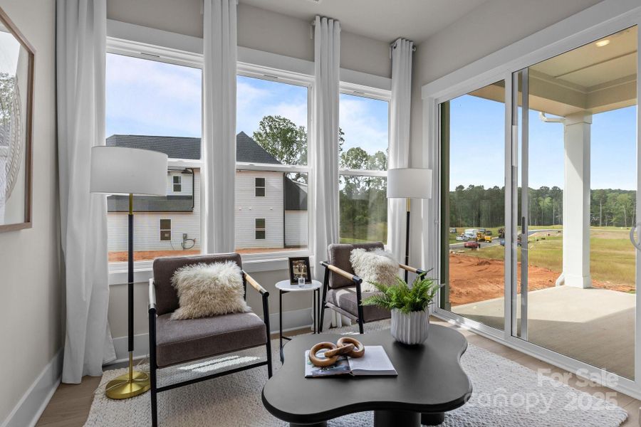 Furnished interior view inside a new home in Lakeside Pointe, Sherrills Ford (Image 7).