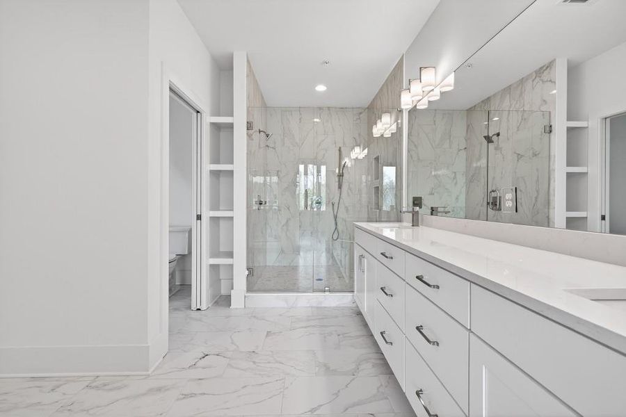 Furnished interior view inside a new home in , Decatur (Image 16).