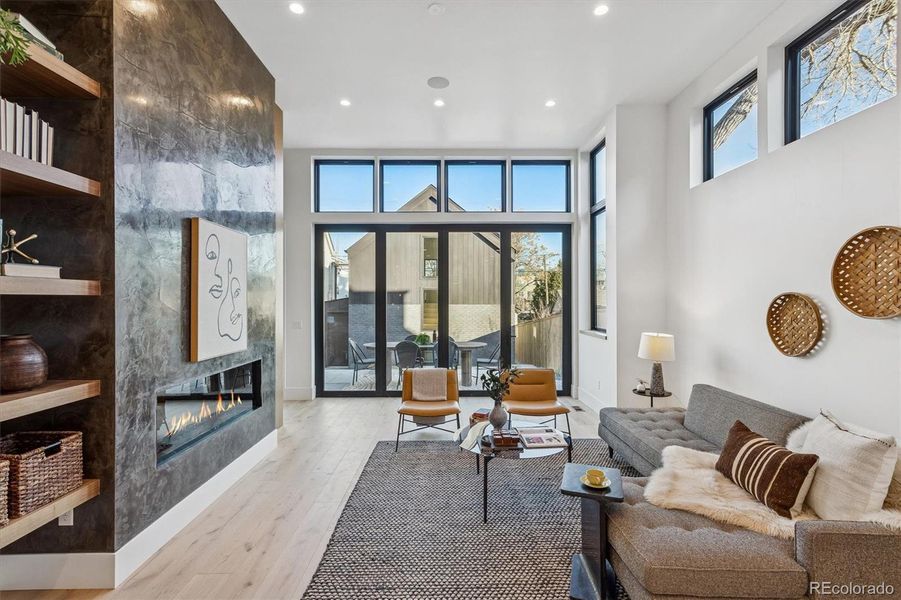 14' Sunken Living Room