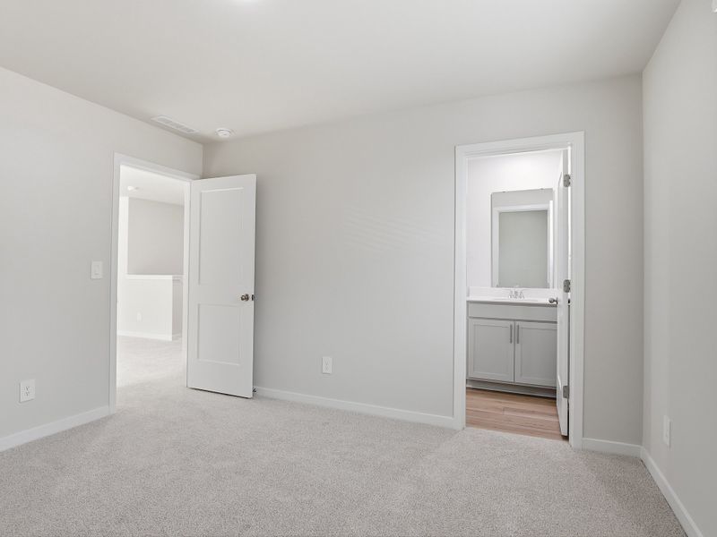 Spacious, unfurnished interior of a new home in Marshburn Landing - Signature Series, Wendell (Image 22). Spacious, unfurnished interior of a new home in Marshburn Landing - Signature Series, Wendell (Image 22).