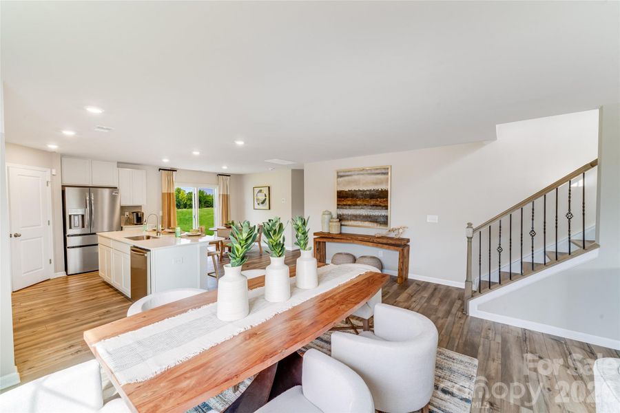 Furnished interior view inside a new home in Walkers Mill, Edgemoor (Image 28).