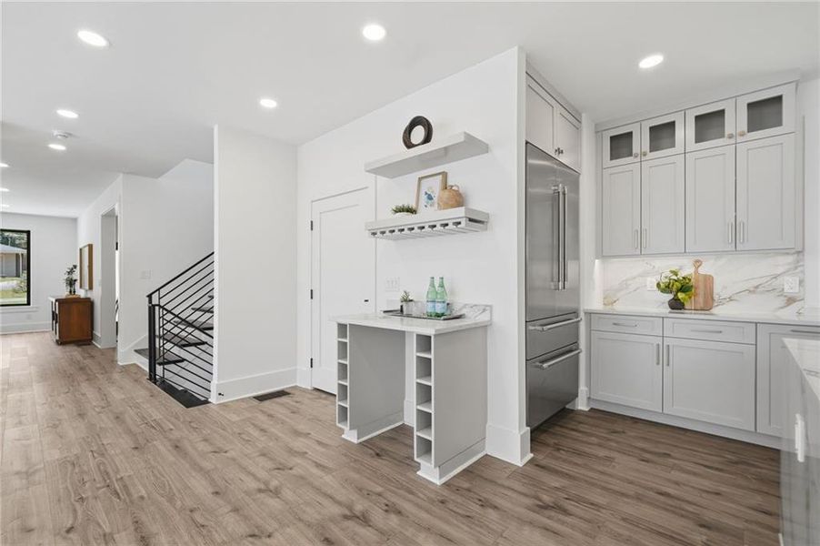 Furnished interior view inside a new home in , Roswell (Image 16).