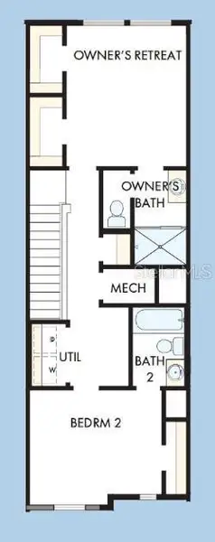 2D floor plan layout of this home in , Daytona Beach, FL (Image 3). 2D floor plan layout of this home in , Daytona Beach, FL (Image 3).