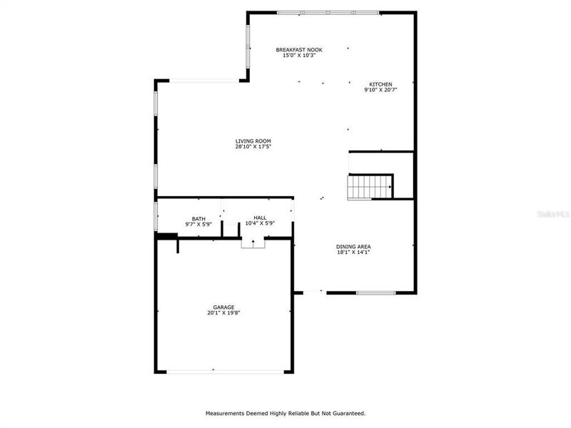 2D floor plan layout of this home in , Orlando, FL (Image 3).