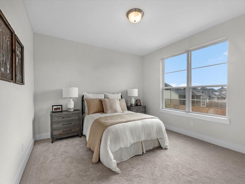 Furnished interior view inside a new home in Trillium 40′, Richmond (Image 16).