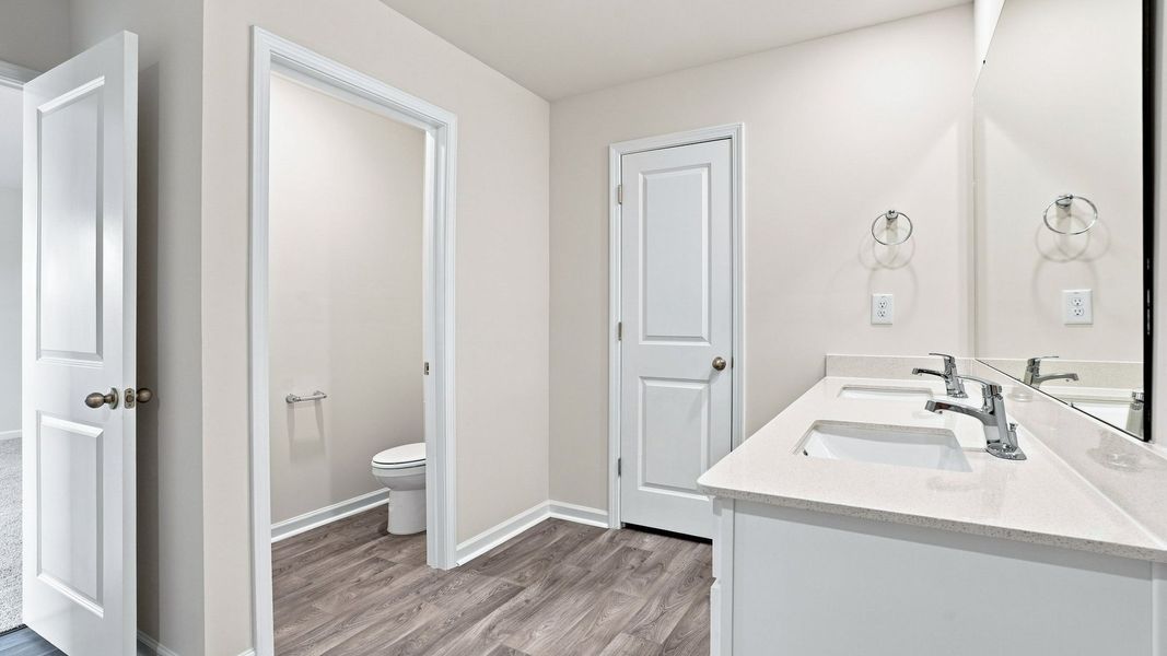Furnished interior view inside a new home in Carter Ridge, Greenville (Image 10).