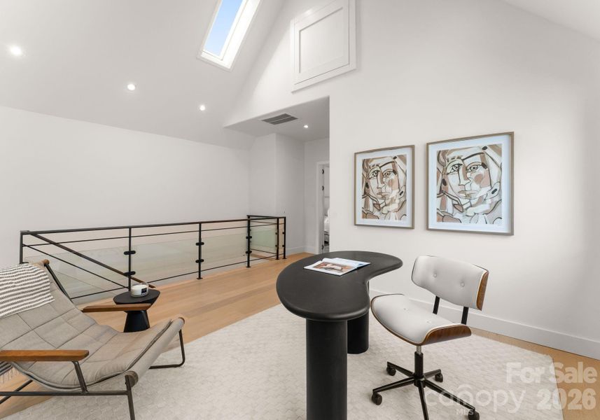 Furnished interior view inside a new home in , Charlotte (Image 19).