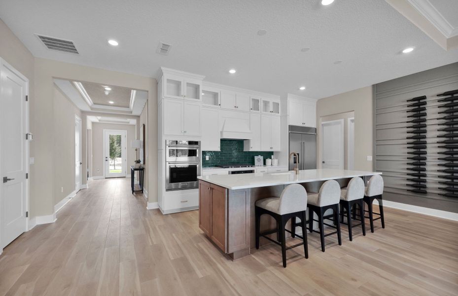 Representative furnished interior of a home built from the Mahogany Grand by Pulte Homes in The Landings at Saint Johns, St. Johns (Image 7).