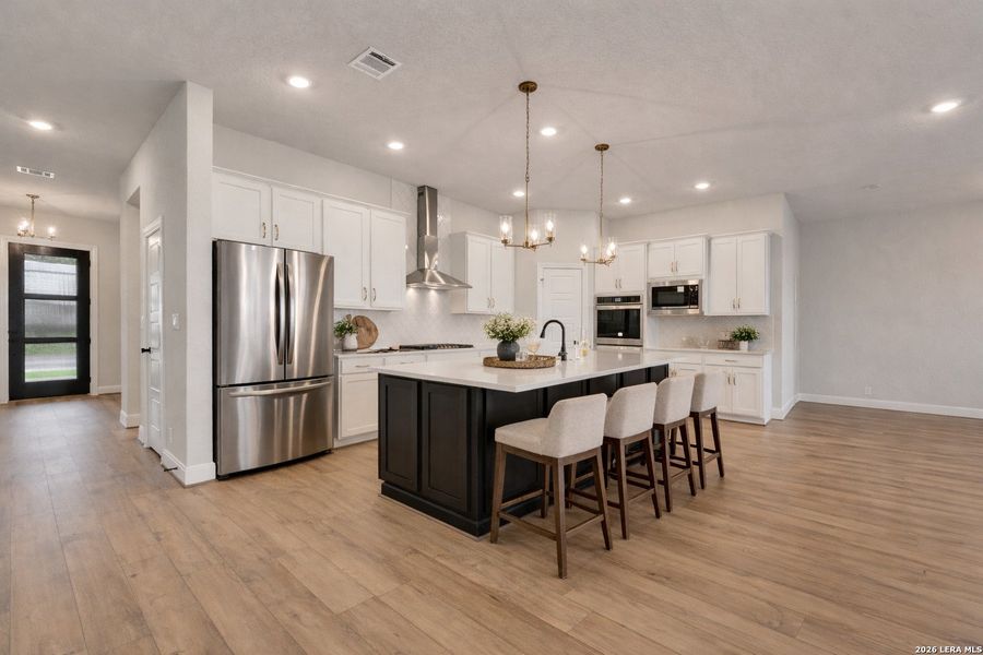 Furnished interior view inside a new home in Meyer Ranch – Legacy Series, New Braunfels (Image 13).