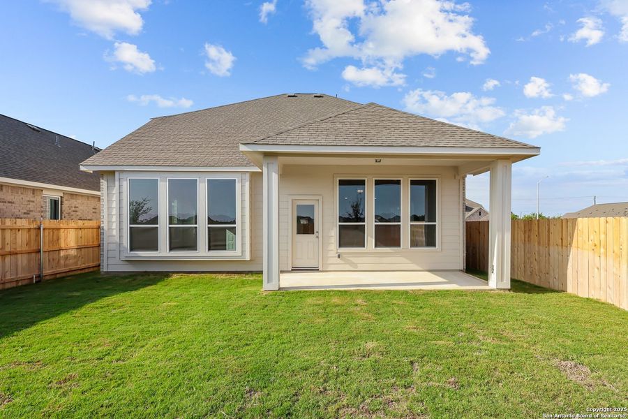 Exterior details and patio area of a home in Sunflower Ridge, New Braunfels (Image 1). Exterior details and patio area of a home in Sunflower Ridge, New Braunfels (Image 1).