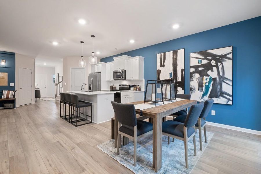 Furnished interior view inside a new home in Chapel Hill, Newnan (Image 34).